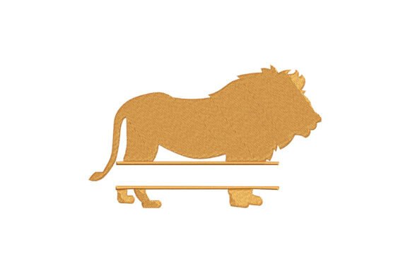 Lion Monogram: A Subtle Touch of Charm