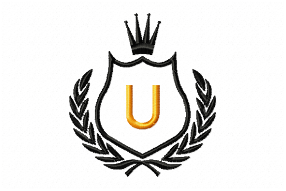 Royal Crest Letter U: A Touch of Elegance